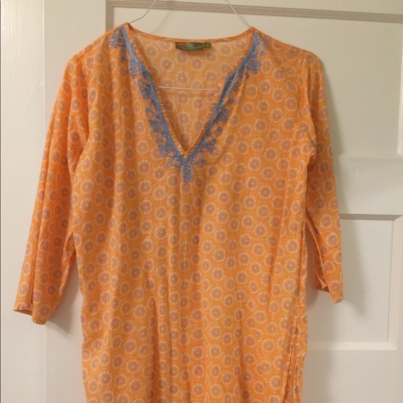 Cotton printed tunic - Picture 1 of 2